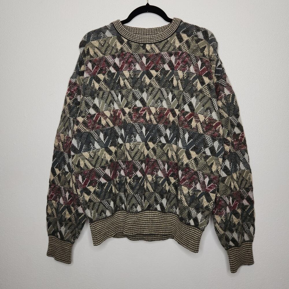 Vintage Grandpa Crewneck Sweater Art Abstract AOP Coogi 3D Style Nature Earth